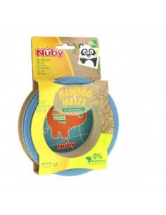 NUBY Bol Bleu imprimé en...
