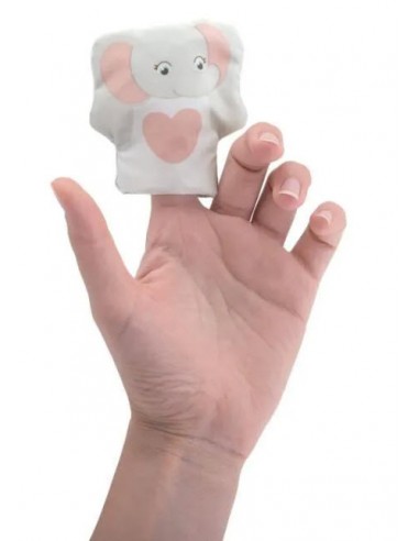 CHICCO Peluche doudou Éléphant rose