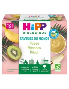 Hipp Bio 100% Fruits Poires...