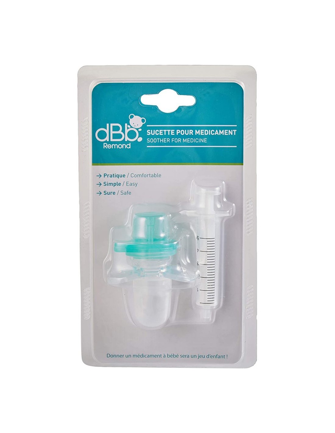 Sucette pour Médicament - Silicone, DBB REMOND